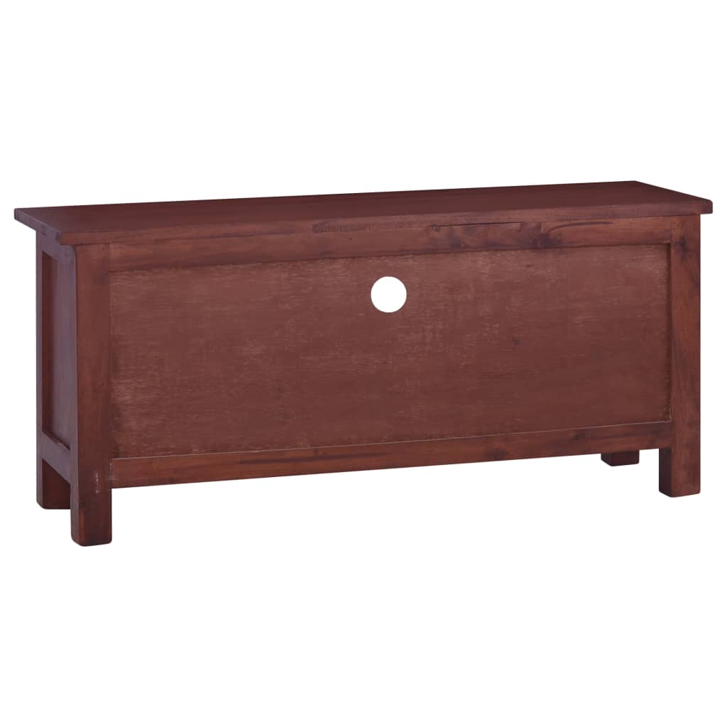 tv-stand-classical-brown-39-4-x11-8-x17-7-solid-mahogany-wood At Willow and Wine USA!