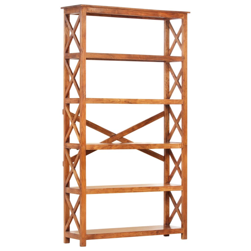 bookshelf-39-4-x11-8-x70-9-solid-acacia-wood-honey-finish At Willow and Wine USA!