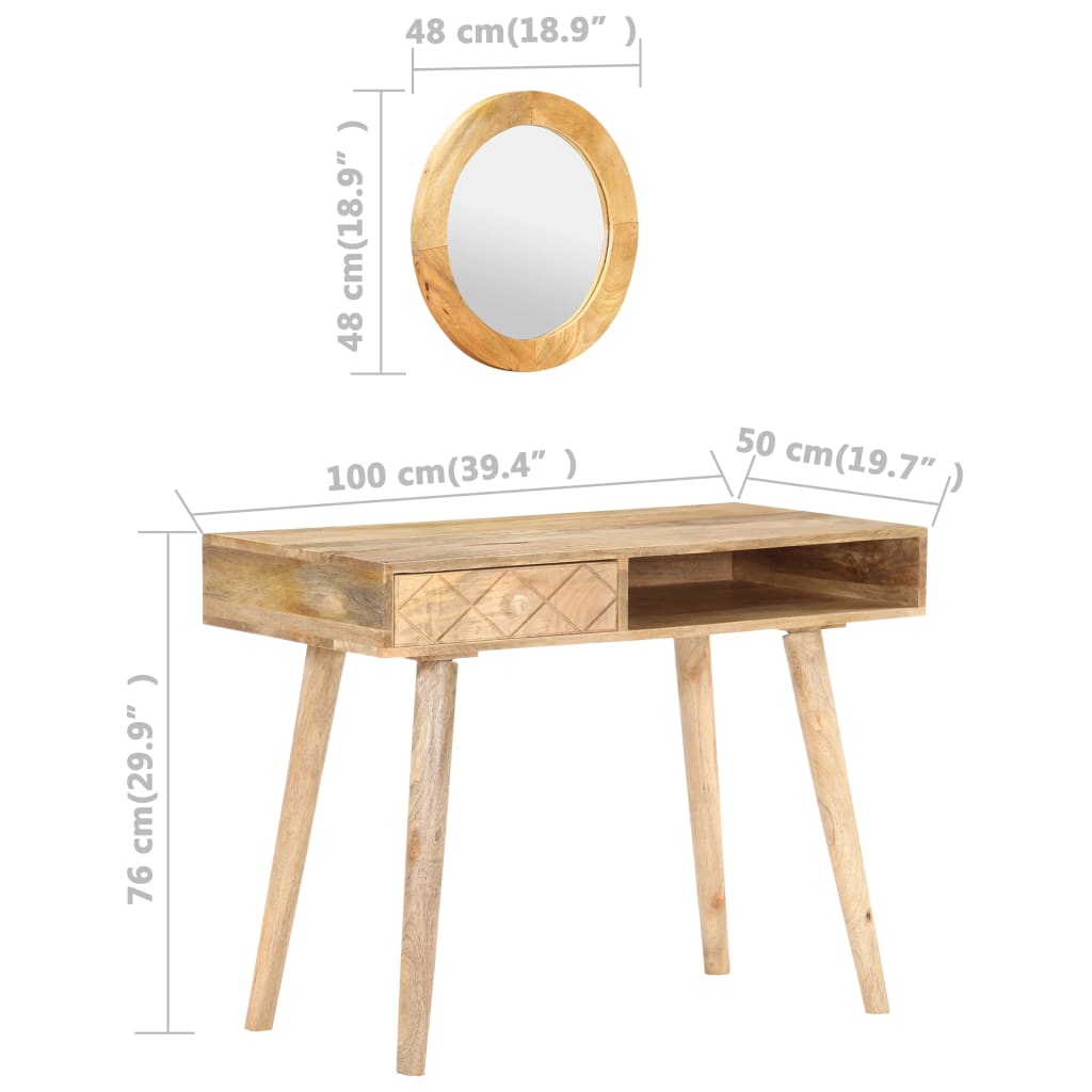 dressing-table-39-4-x19-7-x29-9-solid-mango-wood At Willow and Wine USA!