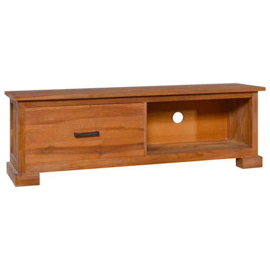 tv-stand-44-1-x11-8-x14-6-solid-wood-teak At Willow and Wine USA!