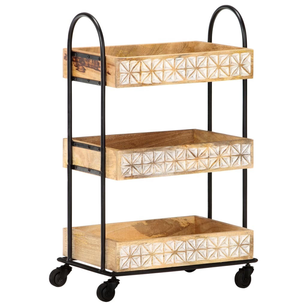 3-tier-kitchen-trolley-18-1-x11-8-x29-9-solid-mango-wood At Willow and Wine USA!