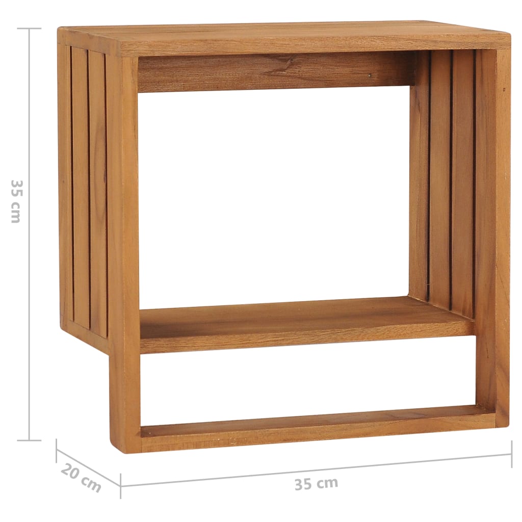 wall-mounted-towel-rack-13-8-x7-9-x13-8-solid-teak-wood At Willow and Wine USA!