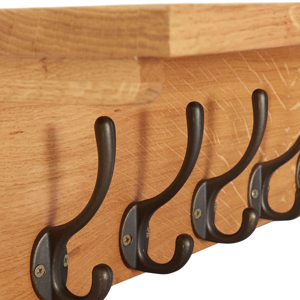 coat-rack-35-4-x6-3-x6-3-solid-oak-wood At Willow and Wine USA!