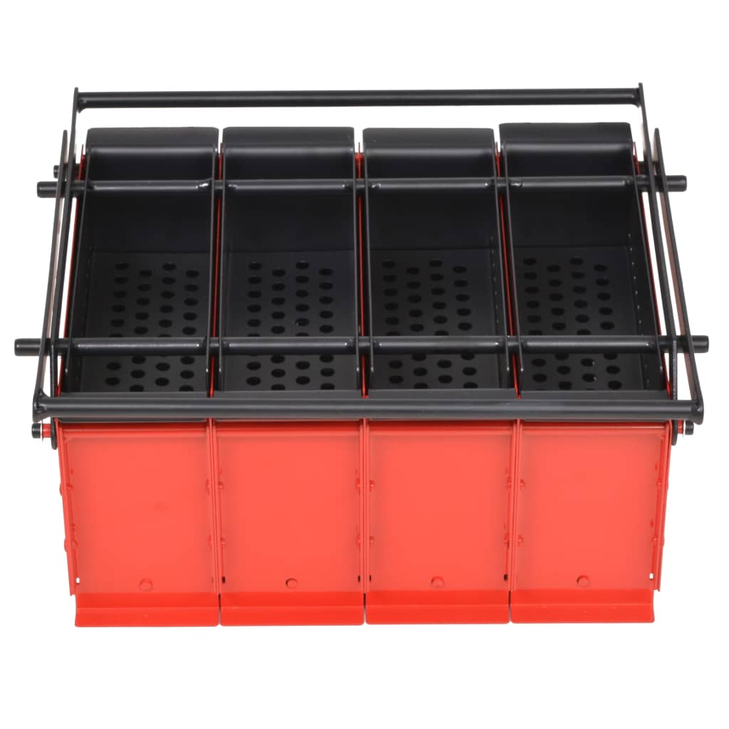 paper-log-briquette-maker-steel-15-x12-2-x7-1-black-and-red At Willow and Wine USA!