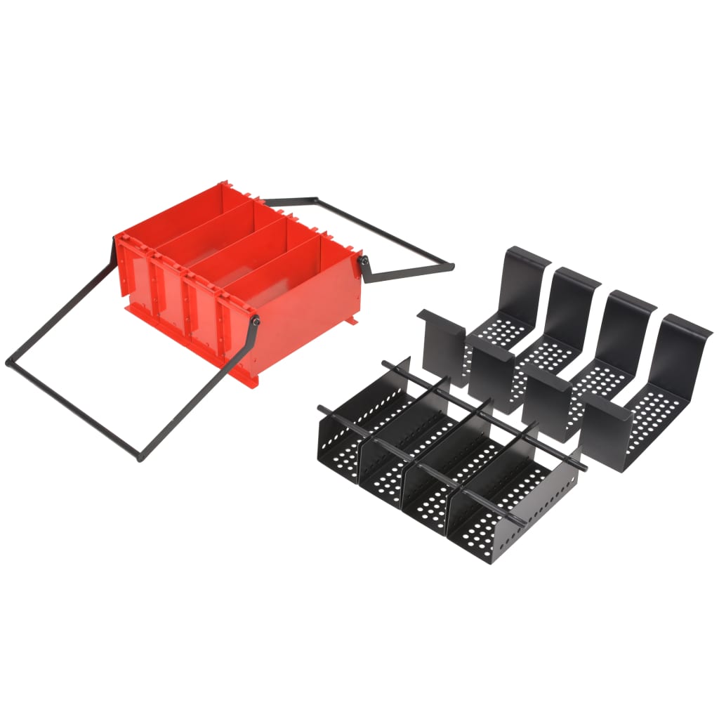 paper-log-briquette-maker-steel-15-x12-2-x7-1-black-and-red At Willow and Wine USA!