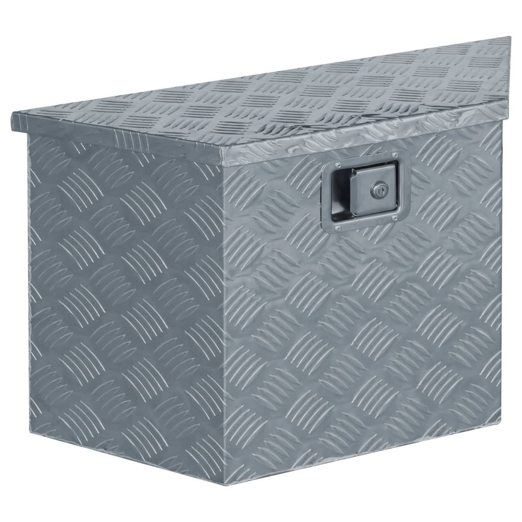 storage-box-silver-31-5-x15-4-x11-8-aluminum At Willow and Wine USA!