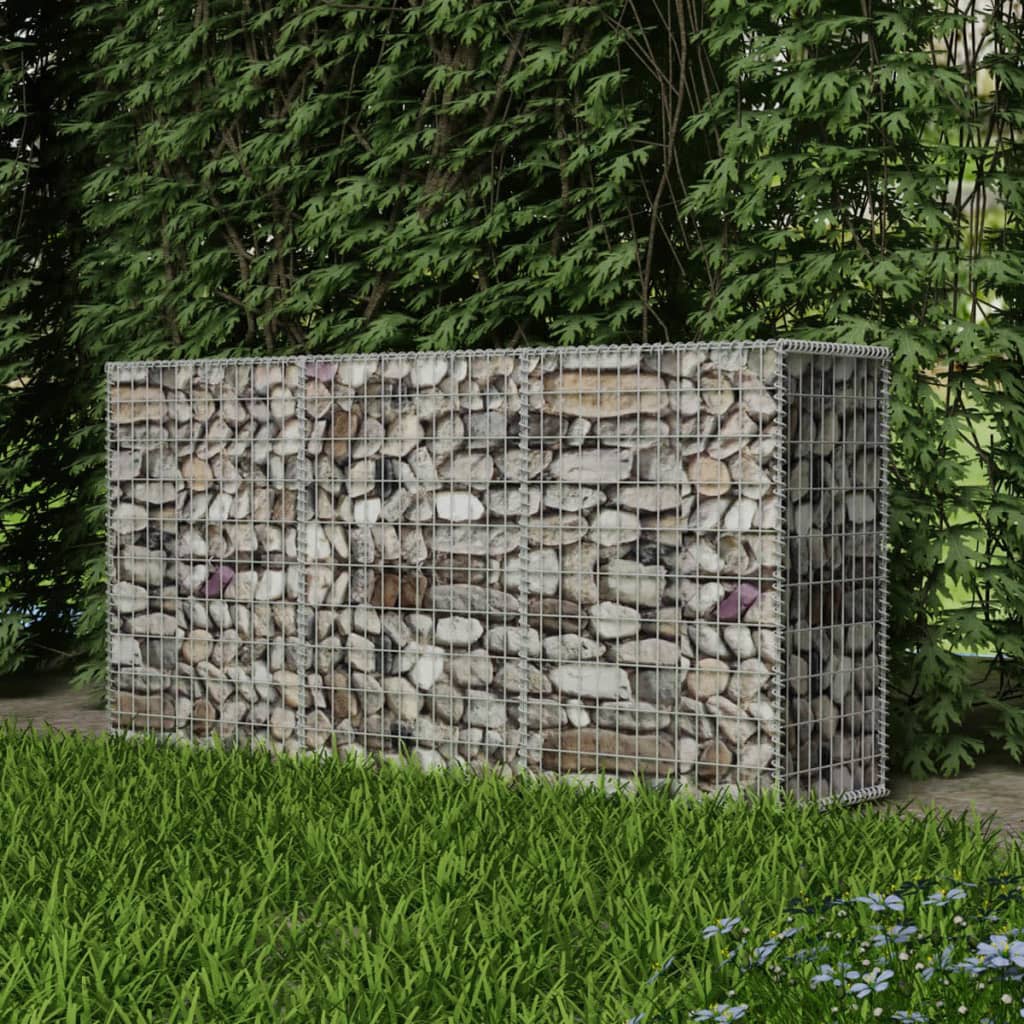 gabion-basket-galvanized-steel-59-1-x19-7-x39-4 At Willow and Wine USA!