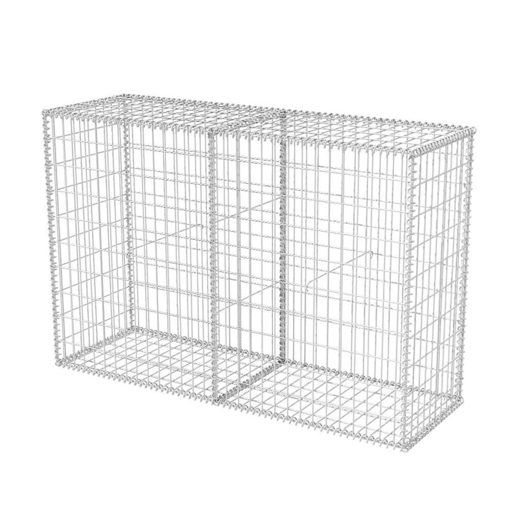 gabion-basket-galvanized-steel-59-1-x19-7-x39-4 At Willow and Wine USA!