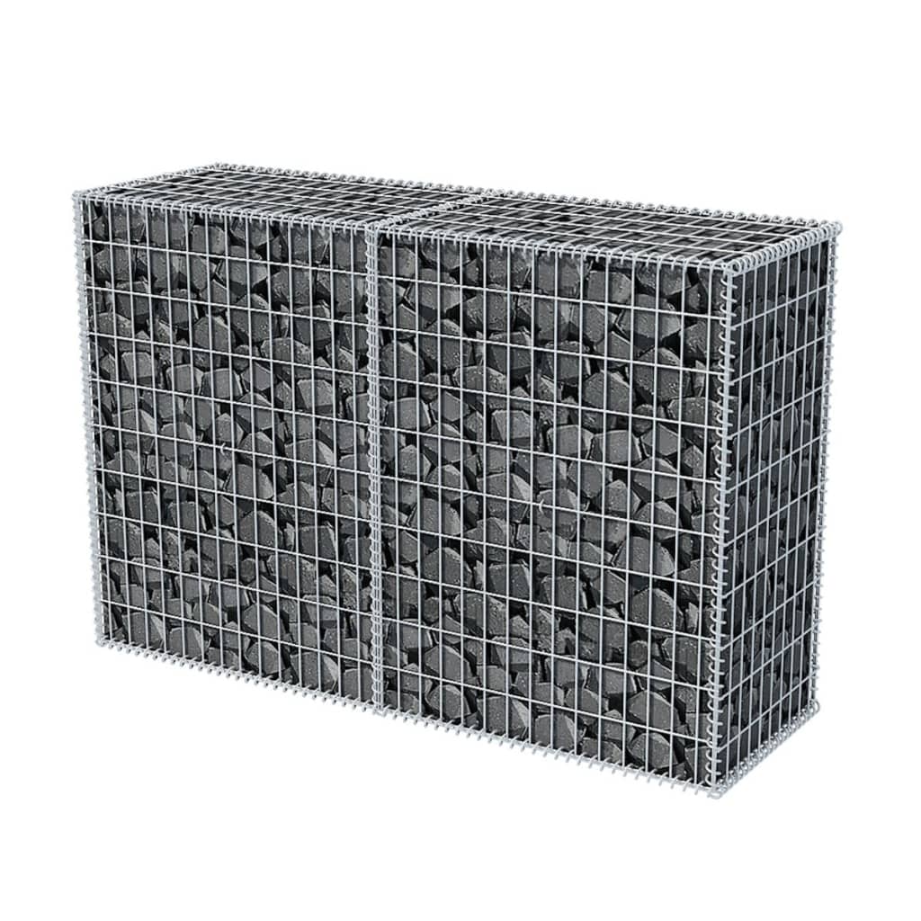 gabion-basket-galvanized-steel-59-1-x19-7-x39-4 At Willow and Wine USA!