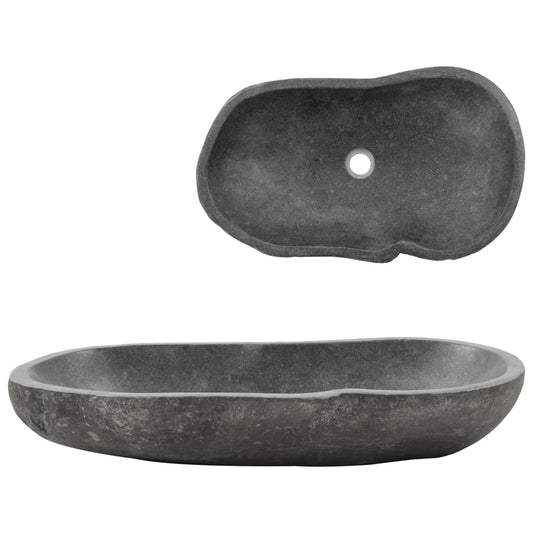 wash-basin-river-stone-oval-23-6-27-7 At Willow and Wine USA!