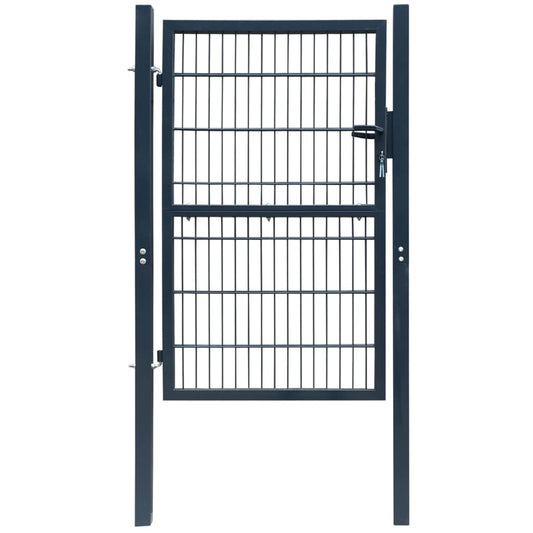 fence-gate-steel-41-7-x97-6-anthracite At Willow and Wine USA!