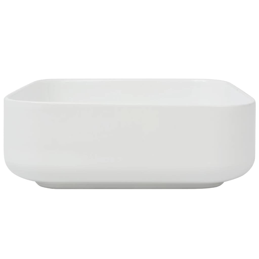 basin-square-ceramic-white-15-4-x15-4-x5-3 At Willow and Wine USA!