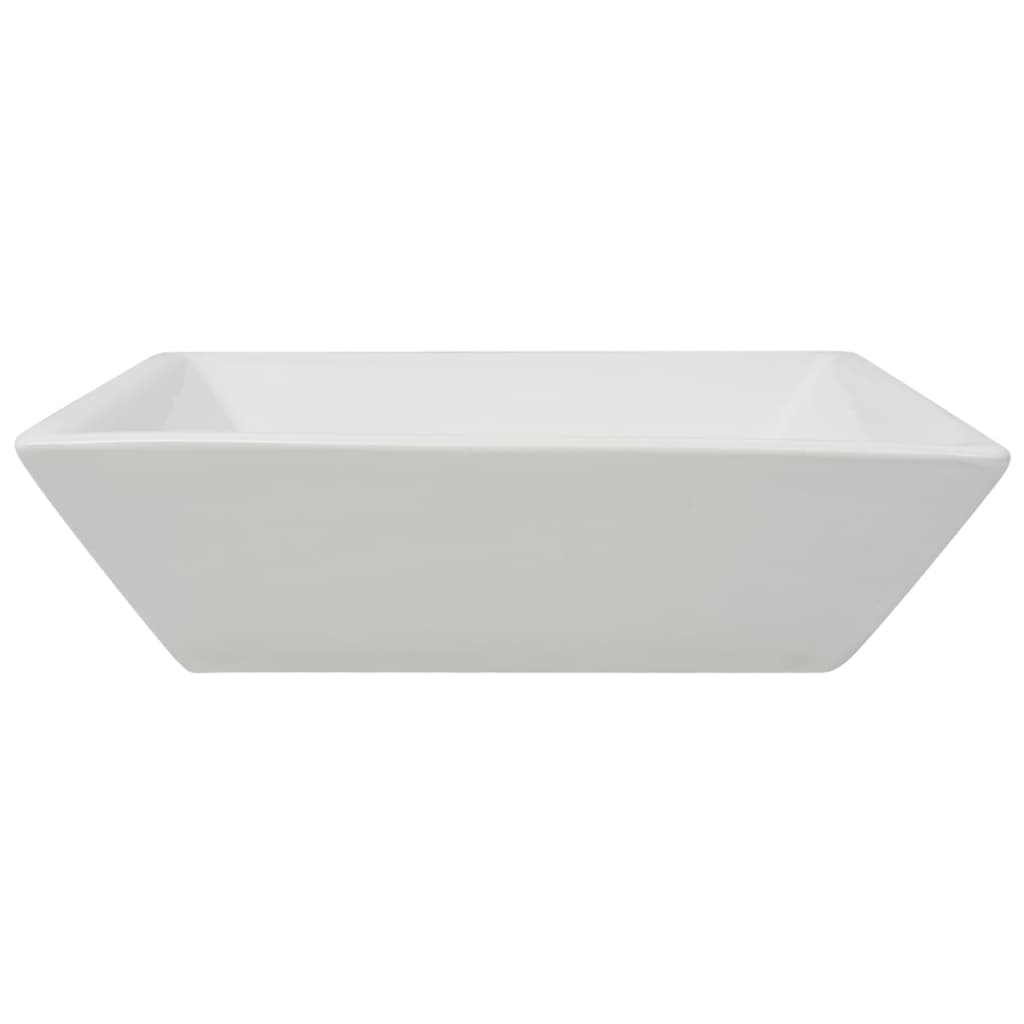 basin-square-ceramic-white-16-3-x16-3-x4-7 At Willow and Wine USA!