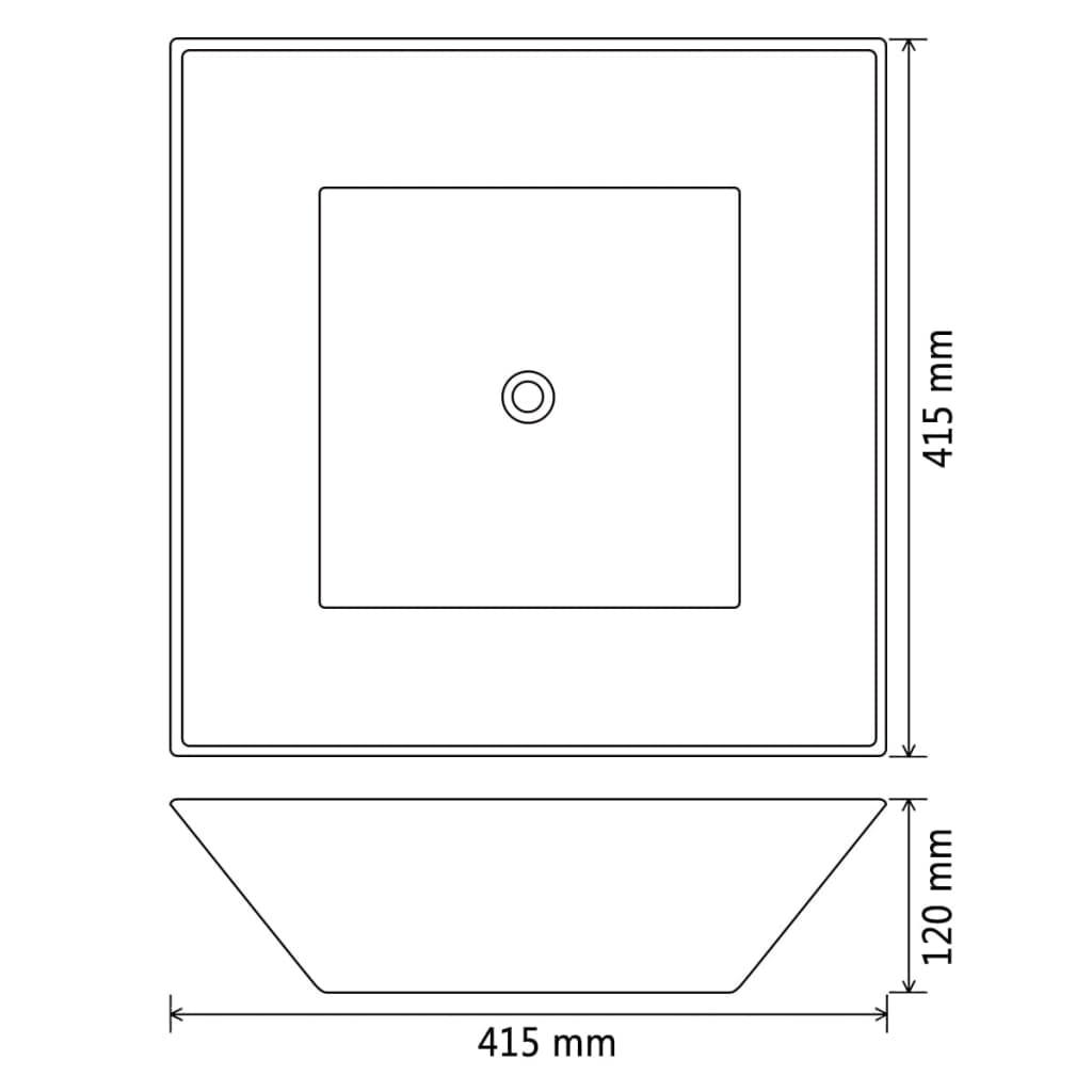 basin-square-ceramic-white-16-3-x16-3-x4-7 At Willow and Wine USA!