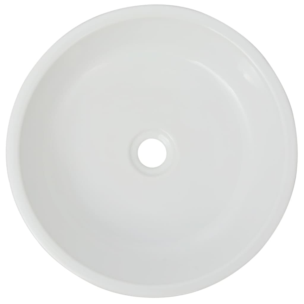 basin-round-ceramic-white-16-5-x4-7 At Willow and Wine USA!