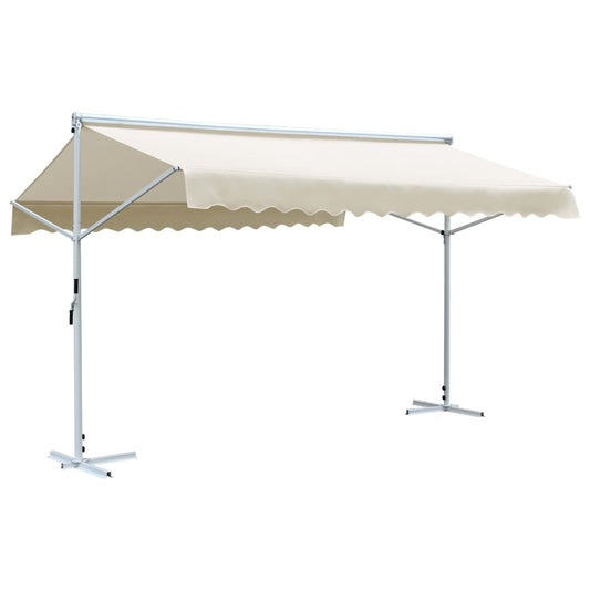 free-standing-awning-13-1-x-9-8-cream At Willow and Wine USA!