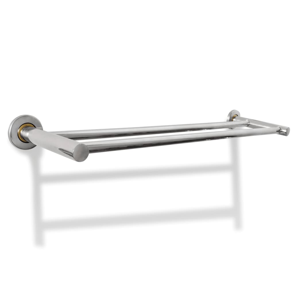 stainless-steel-towel-rack-2-tubes At Willow and Wine USA!