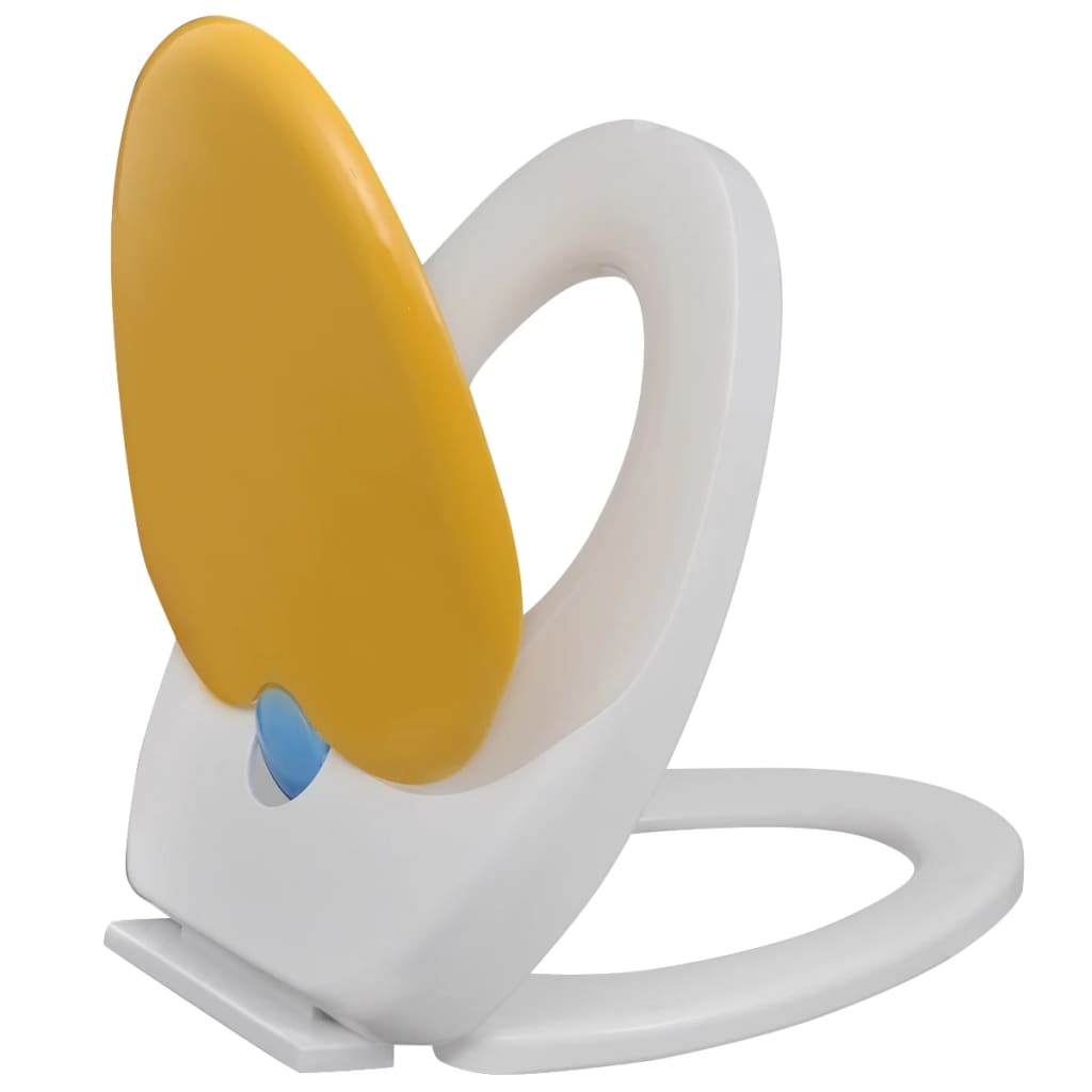 white-yellow-soft-close-toilet-seat-adults-children At Willow and Wine USA!