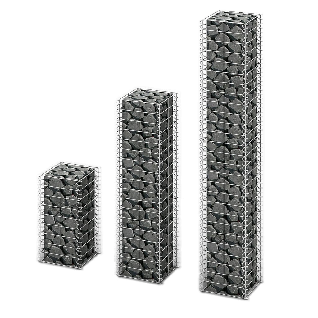 3-piece-gabion-set-galvanized-wire At Willow and Wine USA!