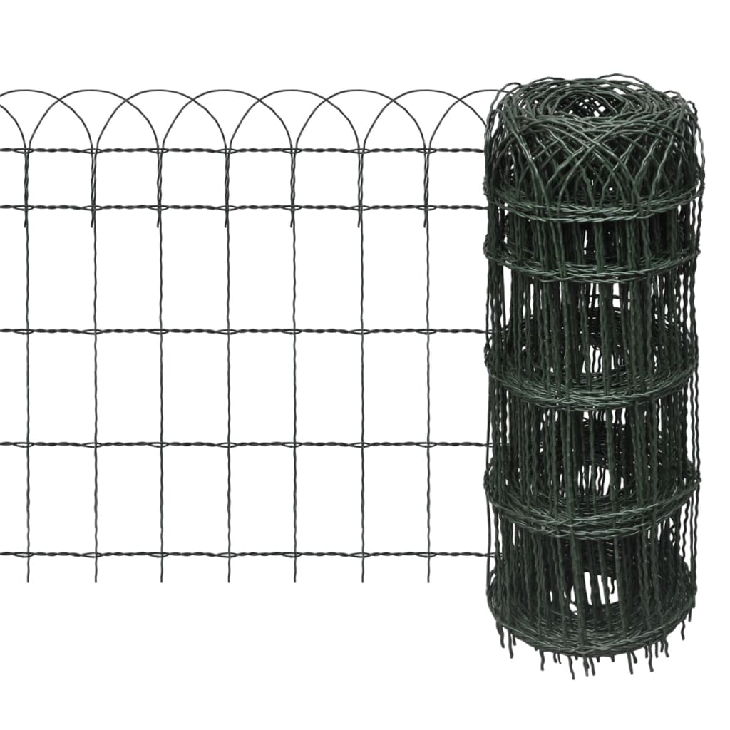 garden-border-fence-powder-coated-iron-82-x1-3 At Willow and Wine USA!