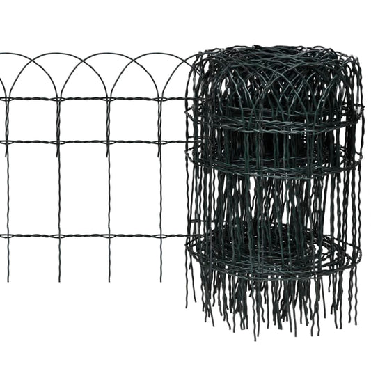 garden-border-fence-powder-coated-iron-82-x1-3 At Willow and Wine USA!