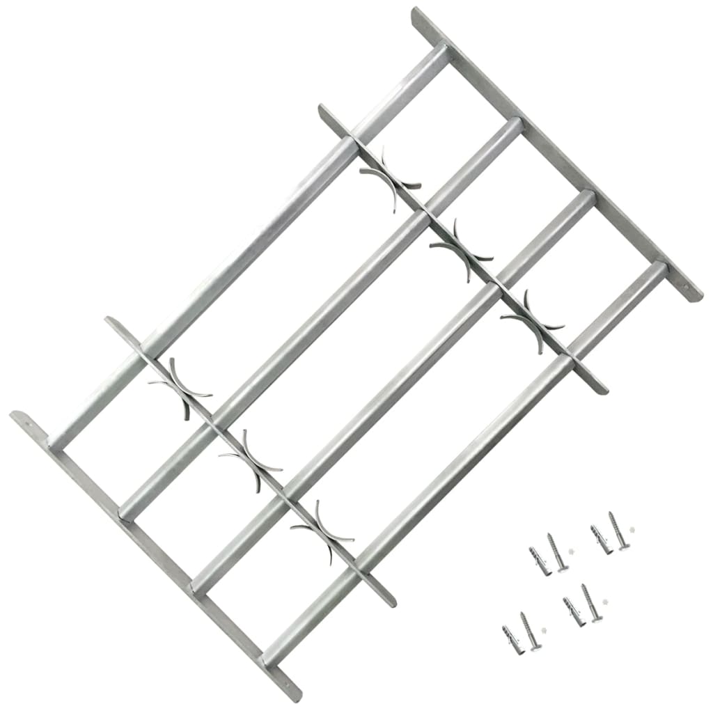 adjustable-security-grille-for-windows-with-2-crossbars-27-6-41-3 At Willow and Wine USA!
