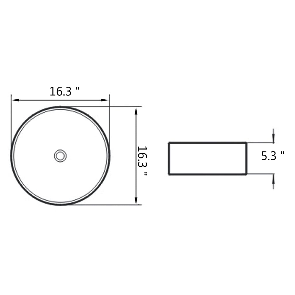 basin-round-ceramic-white-16-3-x5-3-910780 At Willow and Wine USA!