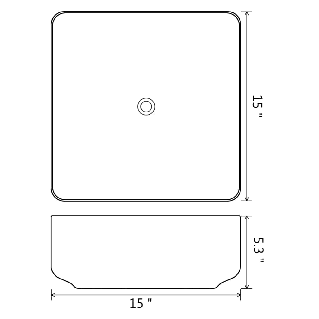 basin-ceramic-square-black-15-x15-x5-3 At Willow and Wine USA!