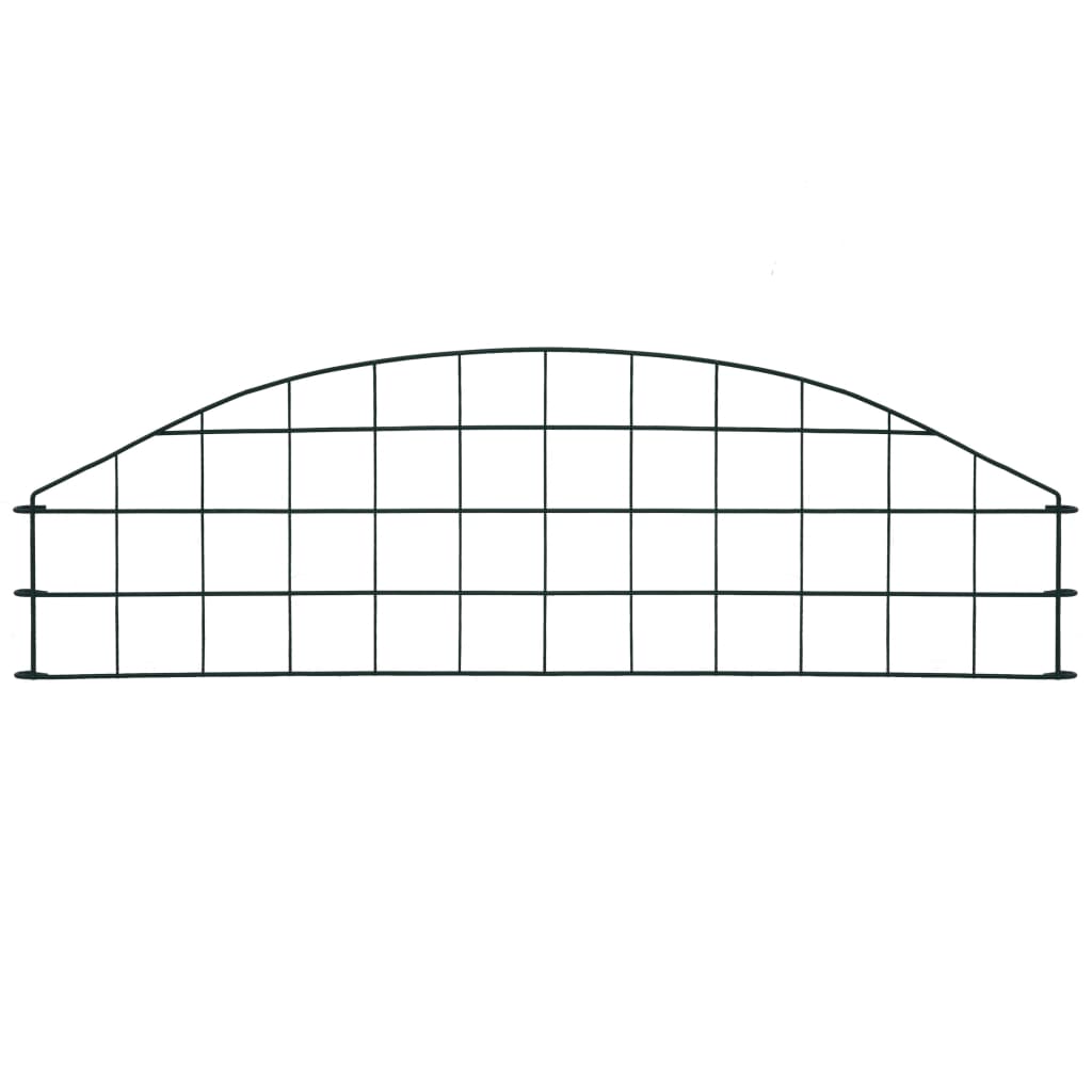 arched-garden-fence-set-30-4-x10-2-green At Willow and Wine USA!