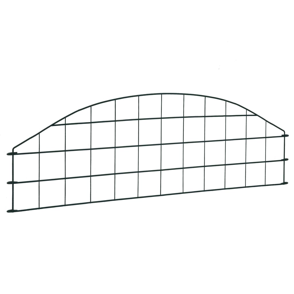 arched-garden-fence-set-30-4-x10-2-green At Willow and Wine USA!