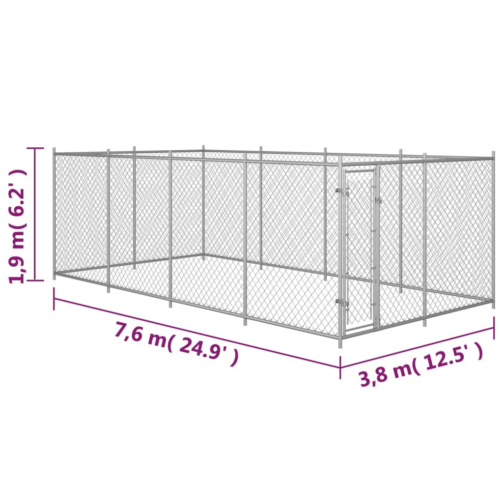 outdoor-dog-kennel-26-2-x13-1-x6-6 At Willow and Wine USA!