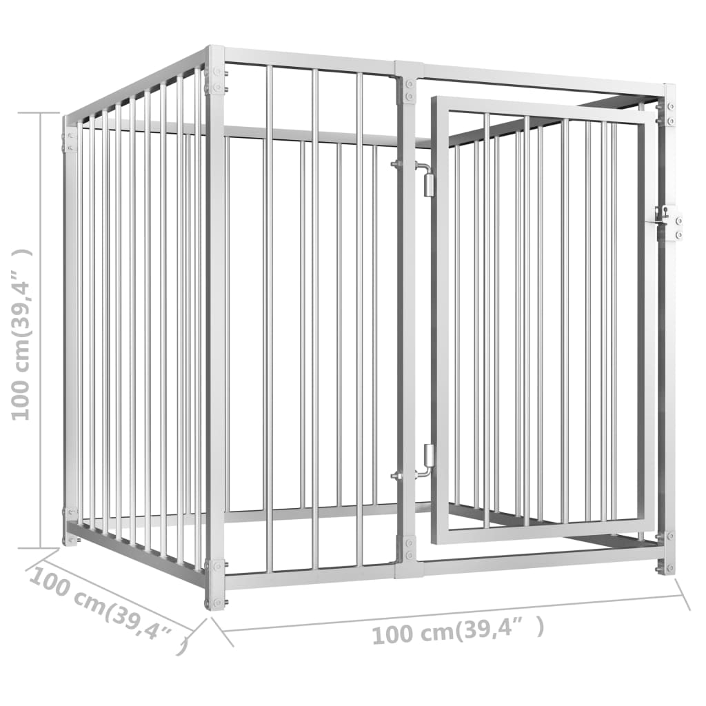 outdoor-dog-kennel-39-4-x39-4-x39-4 At Willow and Wine USA!