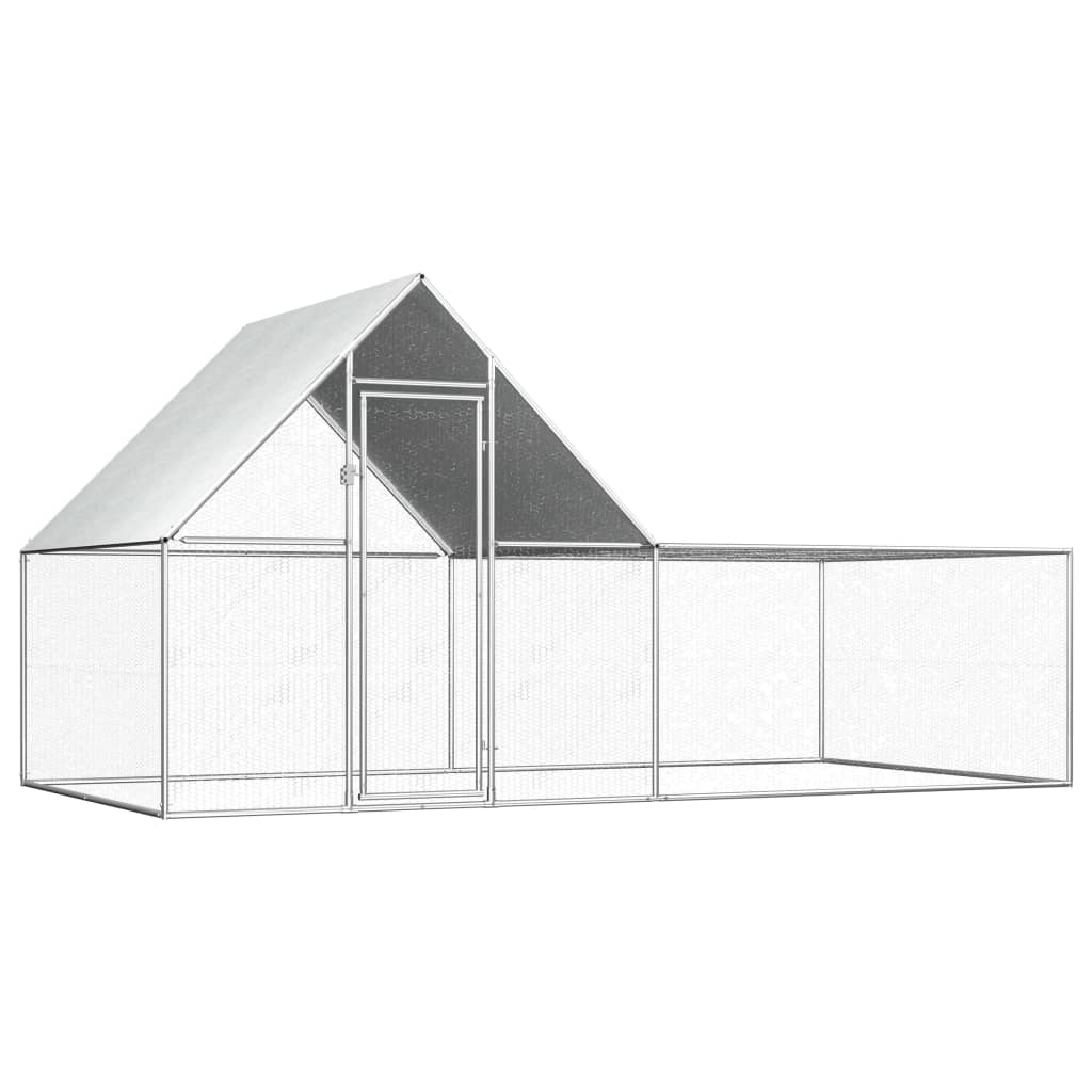 chicken-coop-19-7-x6-6-x6-6-galvanized-steel At Willow and Wine USA!