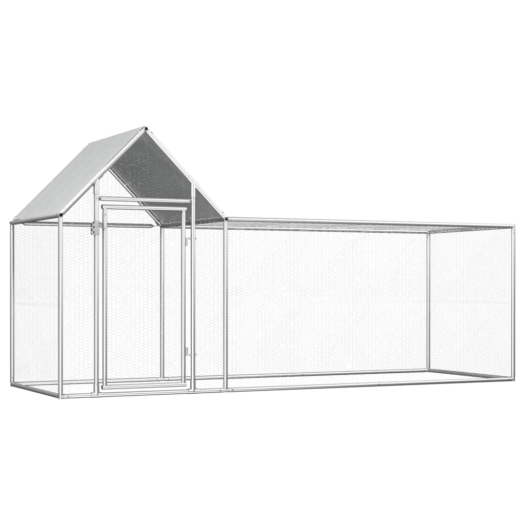 chicken-coop-19-7-x6-6-x6-6-galvanized-steel At Willow and Wine USA!