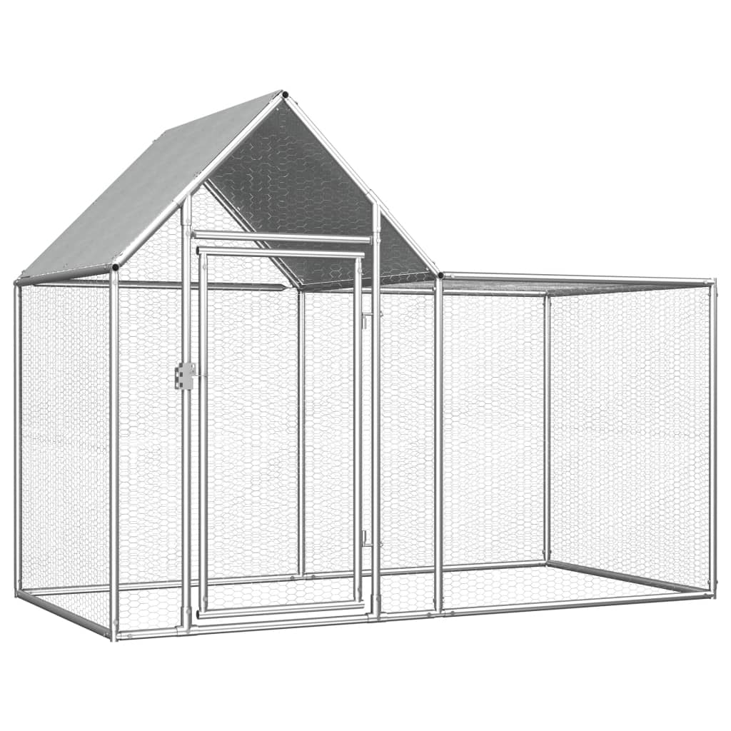 chicken-coop-19-7-x6-6-x6-6-galvanized-steel At Willow and Wine USA!