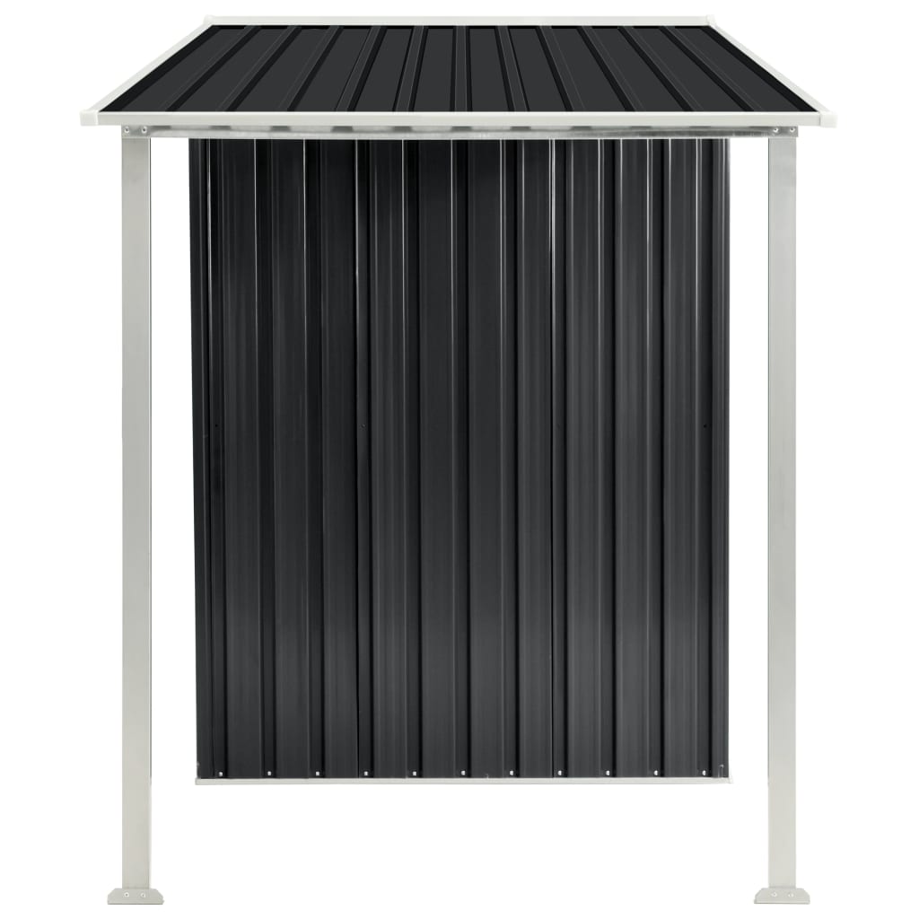 garden-shed-with-sliding-doors-anthracite-152-x51-6-x70-1-steel-926668 At Willow and Wine USA!