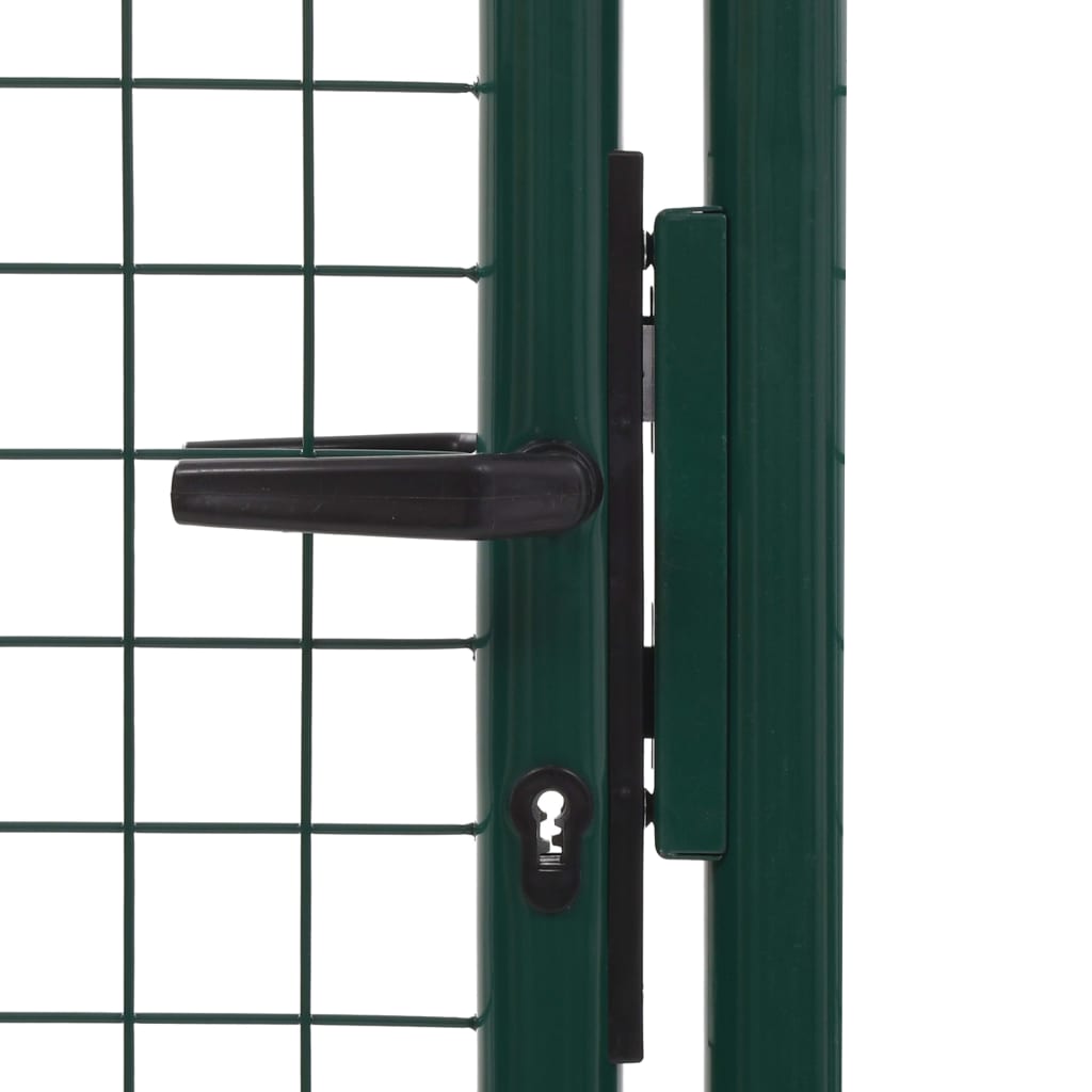 fence-gate-steel-39-4-x68-9-green At Willow and Wine USA!