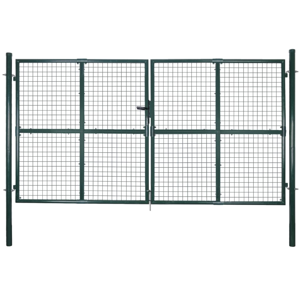 double-door-fence-gate-powder-coated-steel-1 At Willow and Wine USA!