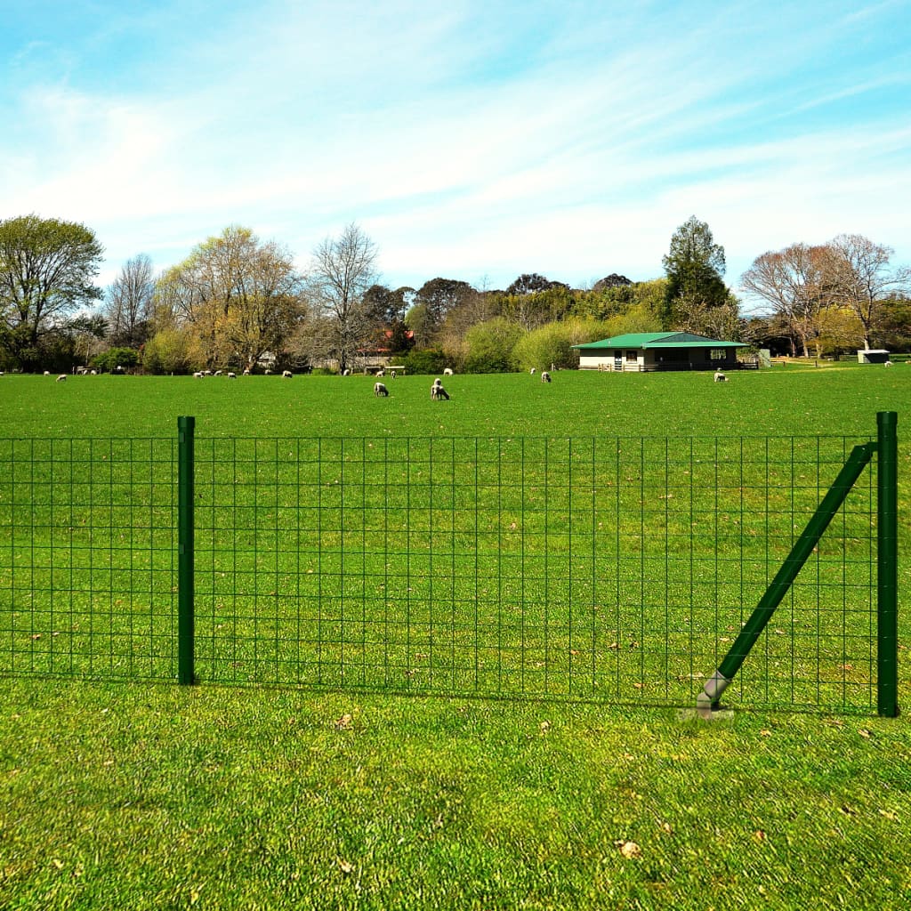 euro-fence-steel-82-x5-6-green At Willow and Wine USA!