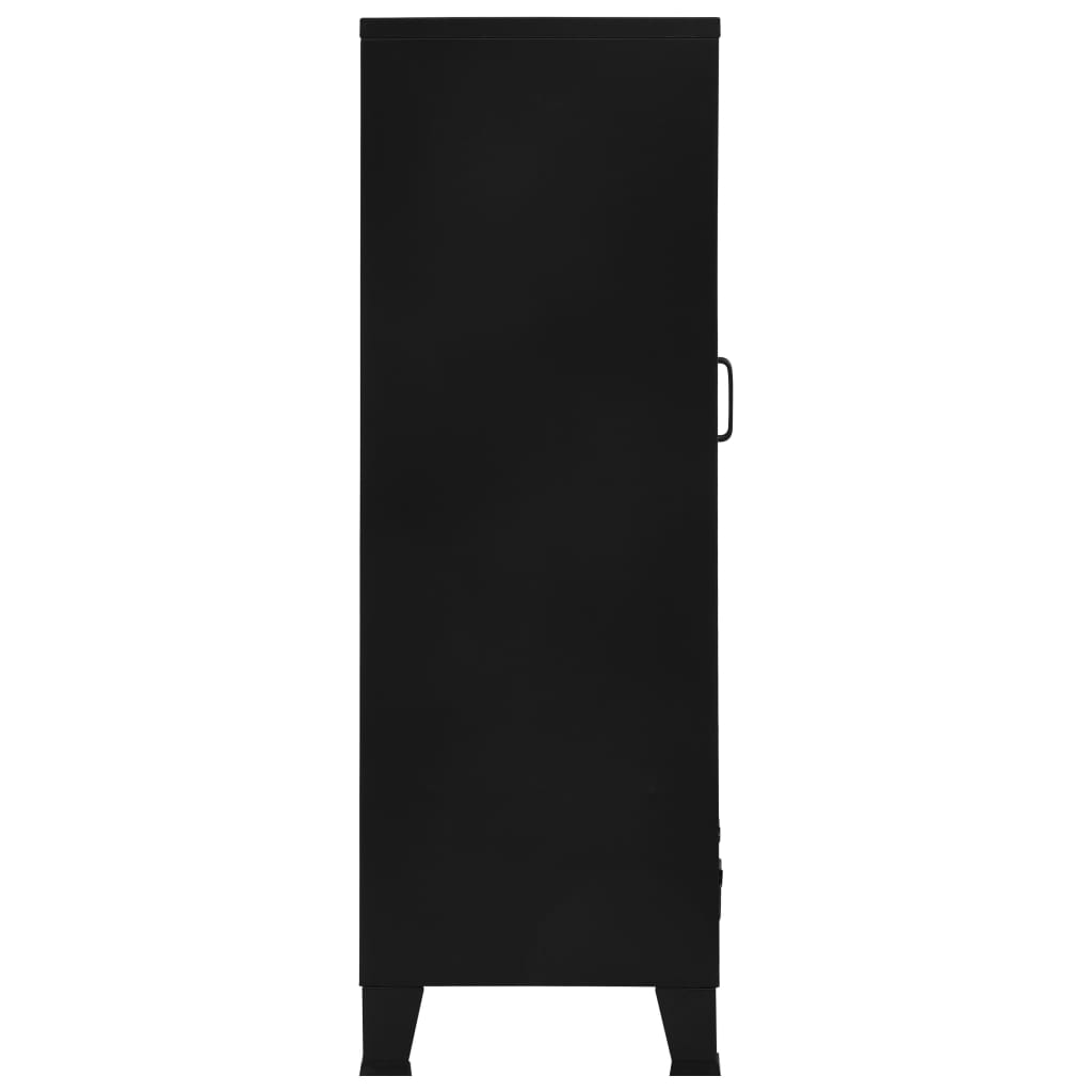 office-cabinet-with-mesh-doors-industrial-black-29-5-x15-7-x47-2-steel At Willow and Wine USA!