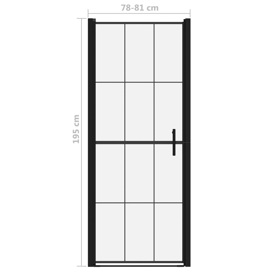 shower-door-tempered-glass-31-9-x76-8-black At Willow and Wine USA!