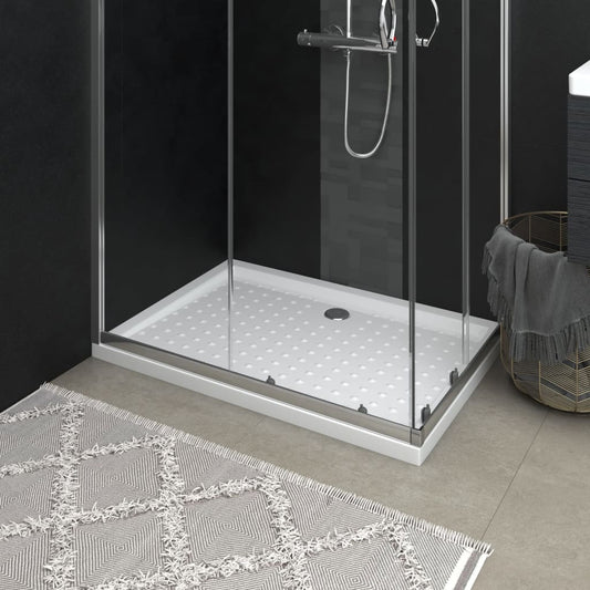 shower-base-tray-with-dots-white-27-6-x39-4-x1-6-abs At Willow and Wine USA!