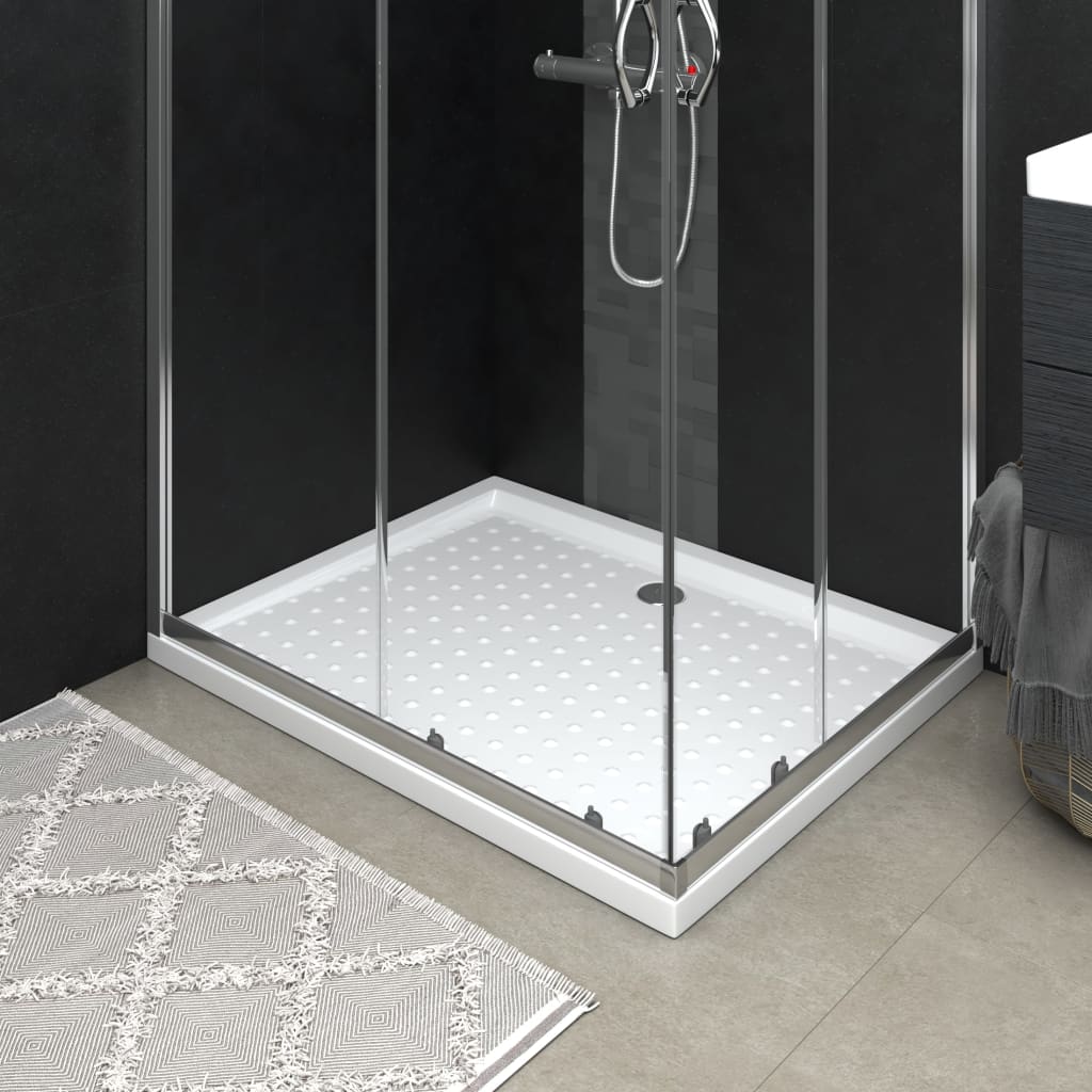 shower-base-tray-with-dots-white-27-6-x39-4-x1-6-abs At Willow and Wine USA!