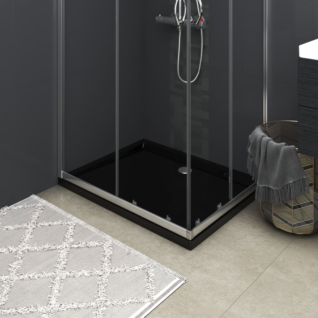 rectangular-abs-shower-base-tray-black-27-6-x47-2 At Willow and Wine USA!