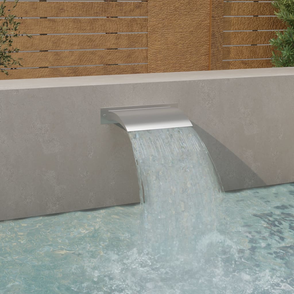 pool-fountain-silver-17-7-x10-2-x5-1-stainless-steel-813857 At Willow and Wine USA!