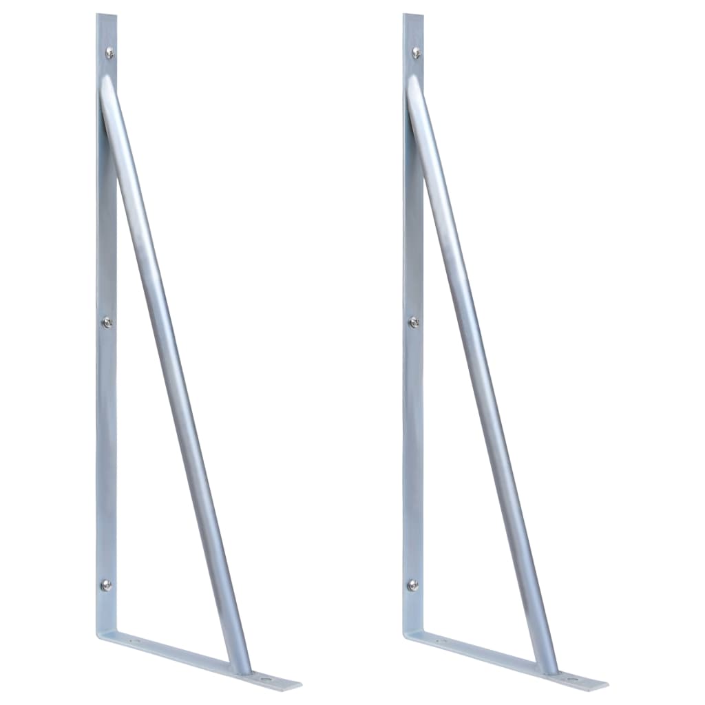 support-brackets-for-fence-post-3-pcs-galvanized-steel At Willow and Wine USA!