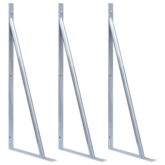 support-brackets-for-fence-post-3-pcs-galvanized-steel At Willow and Wine USA!