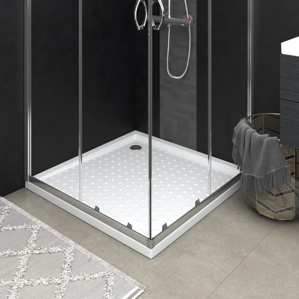 shower-base-tray-with-dots-white-27-6-x39-4-x1-6-abs At Willow and Wine USA!