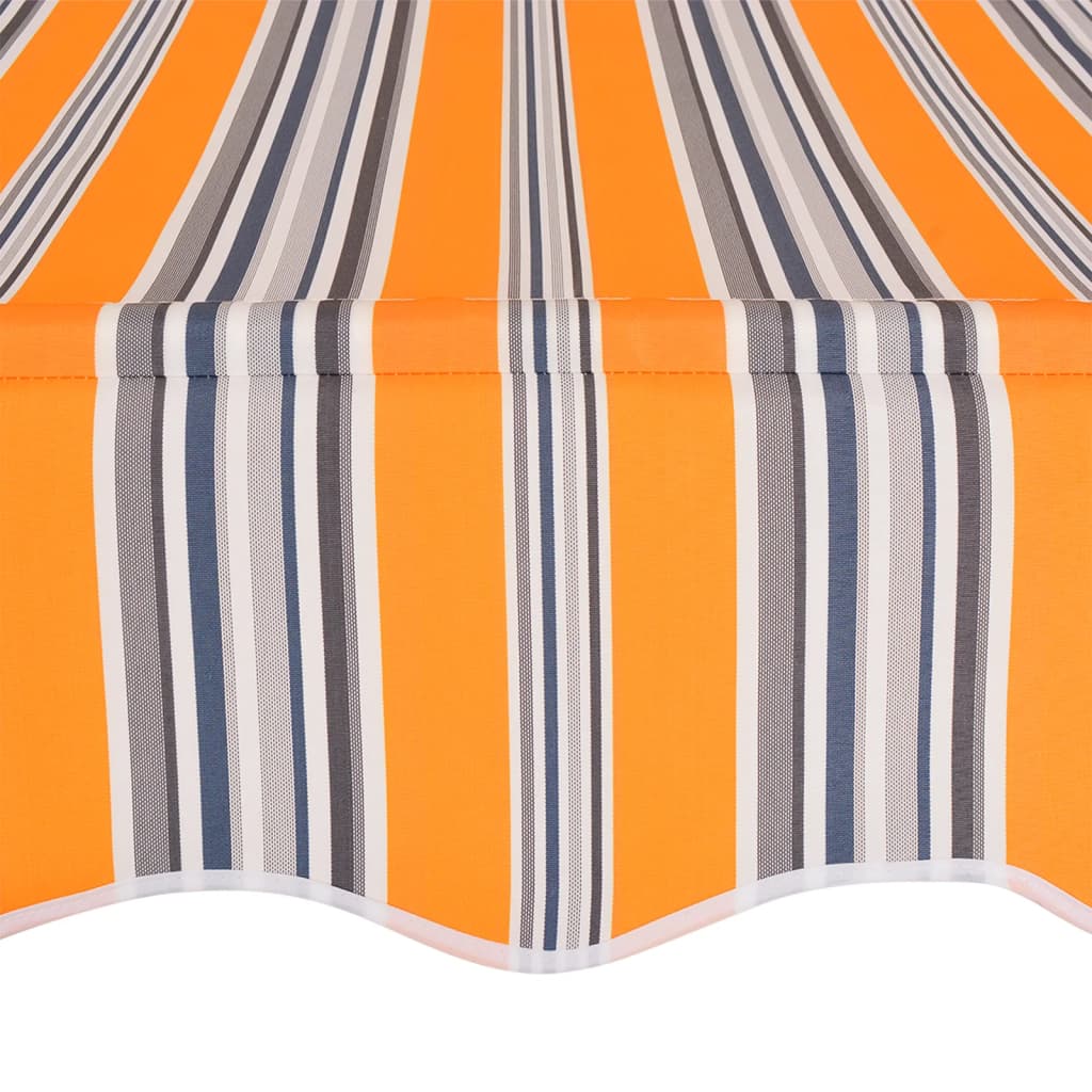 manual-retractable-awning-39-4-yellow-and-blue-stripes At Willow and Wine USA!