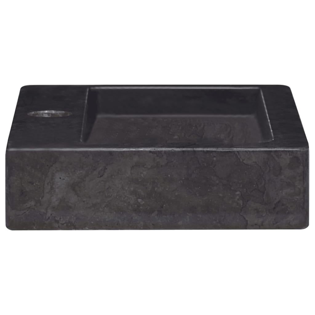 wall-mounted-sink-black-15-x9-4-x2-6-marble At Willow and Wine USA!